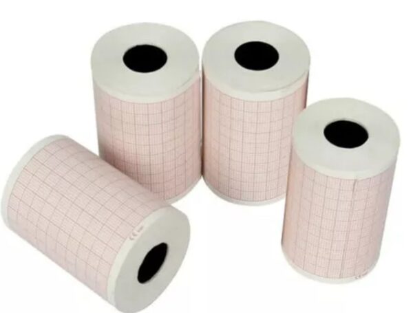 PAPEL ELECTROCARDIOGRAMA 63 MM X 30MTS. LESSA COD. 1006300 - Imagen 2